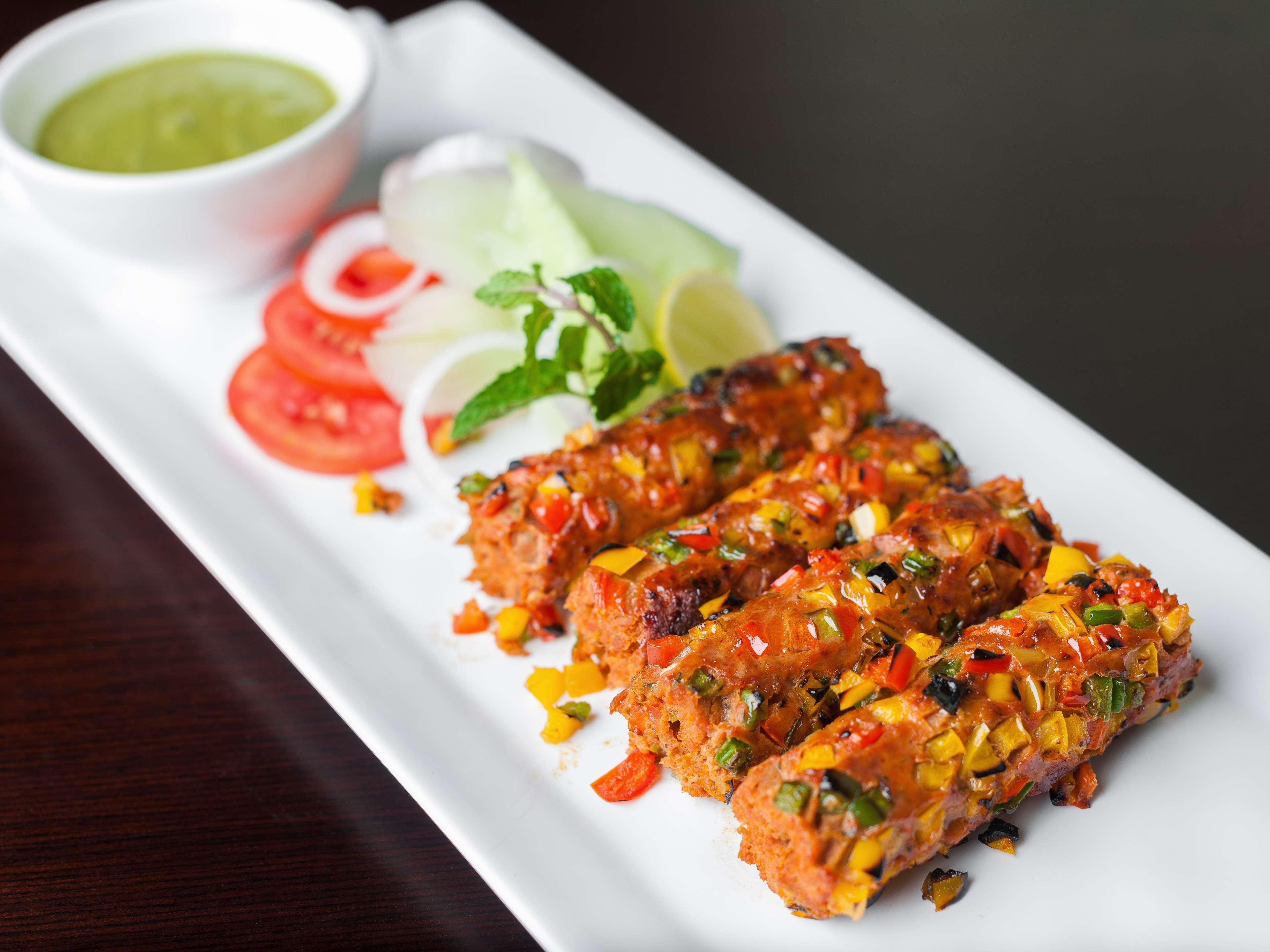 Hyatt Place Gurgaon Udyog Vihar Extérieur photo Vegetable Seekh Kebab
